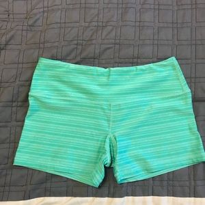 Spandex work out shorts